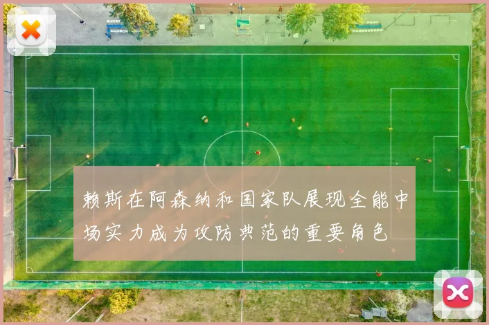 赖斯在阿森纳和国家队展现全能中场实力成为攻防典范的重要角色